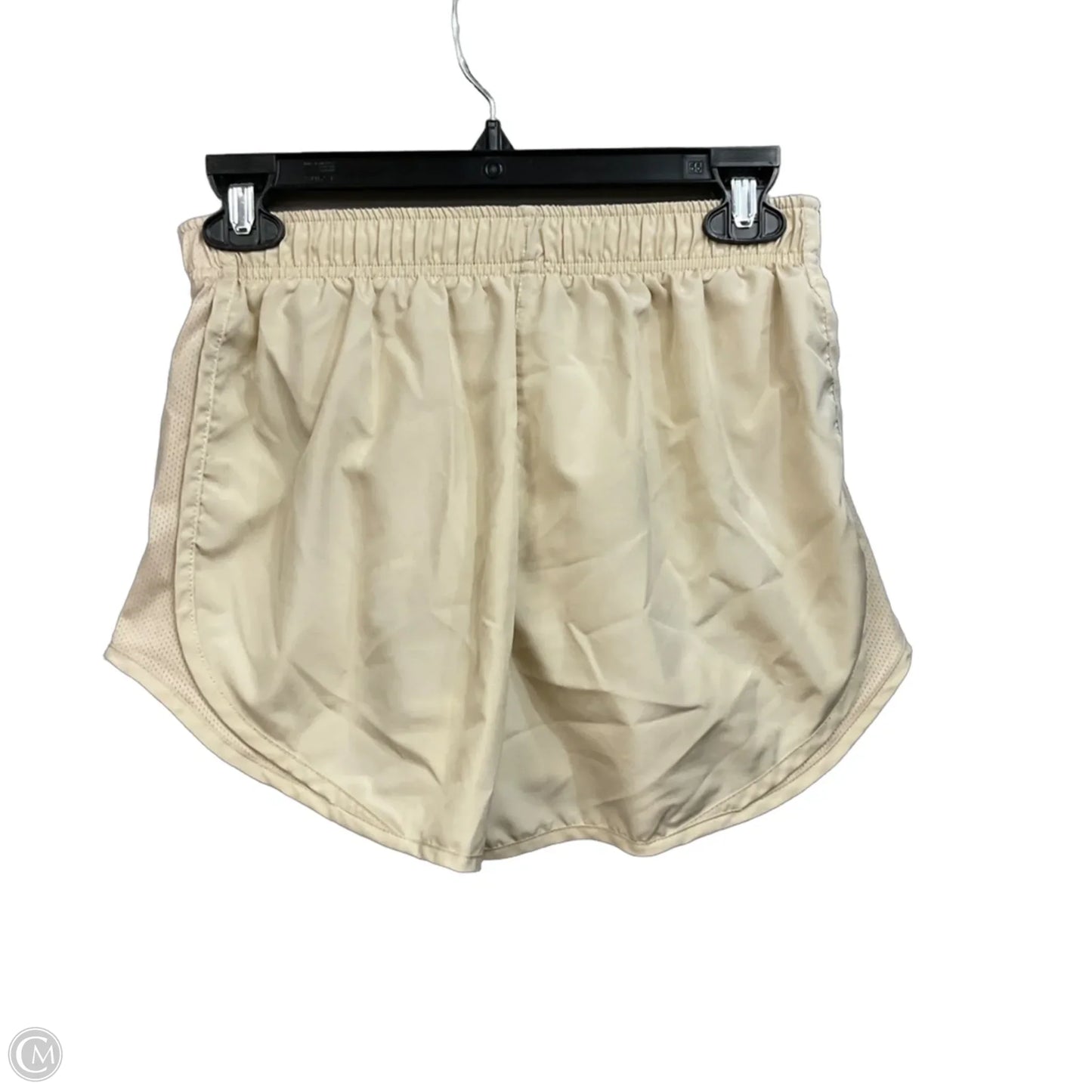 Athletic Shorts By Nike Apparel In Tan, Size: S