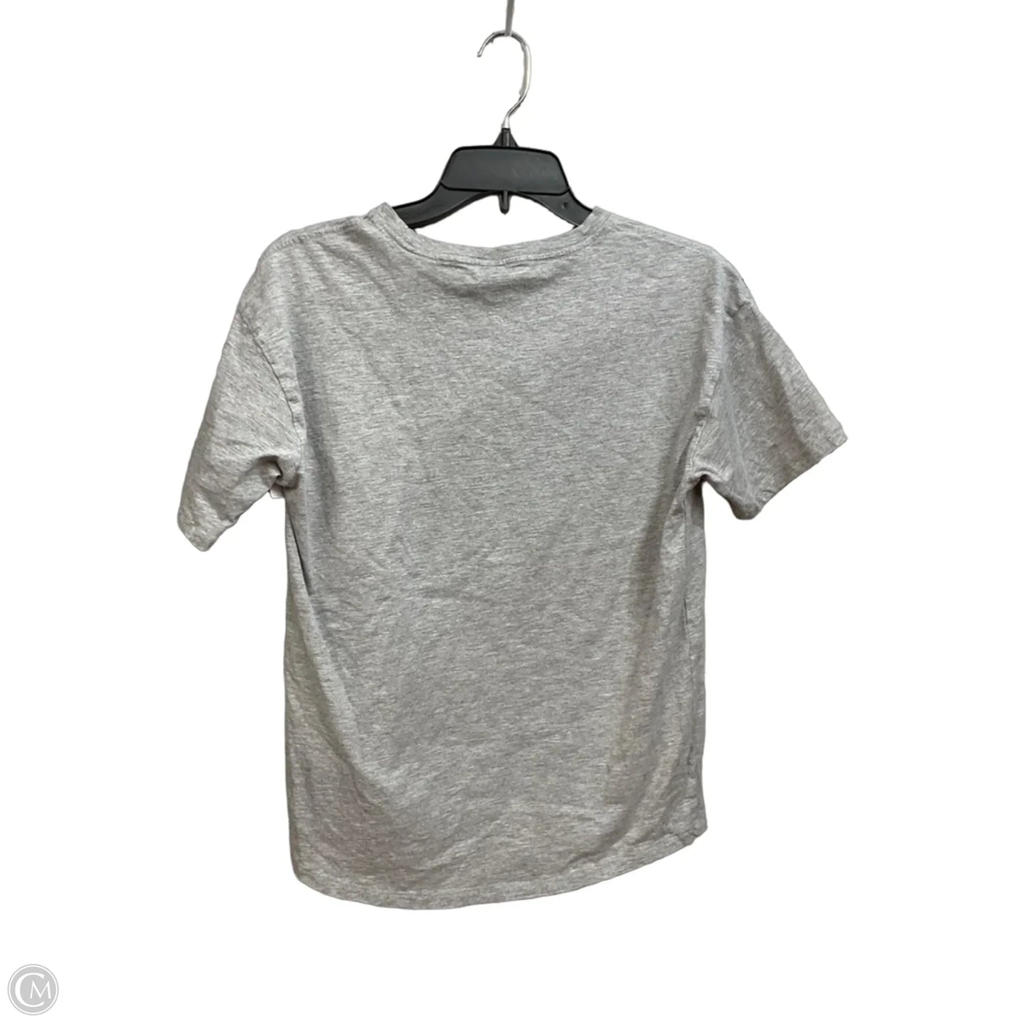 Top Short Sleeve By Clothes Mentor In Grey, Size: S