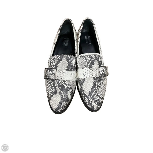 Shoes Flats By Bleecker & Bond In Snakeskin Print, Size: 9