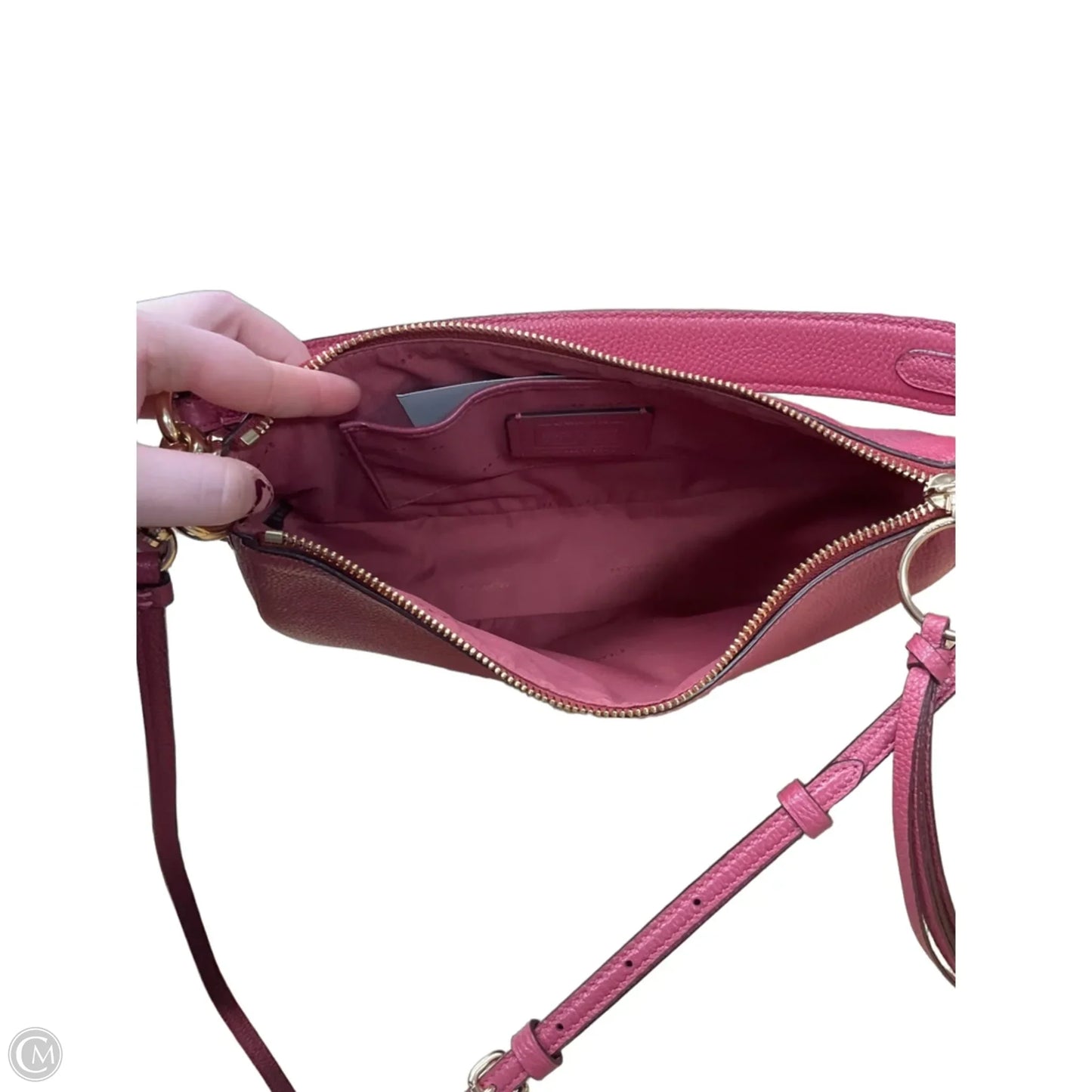Crossbody Designer By Coach, Size: Medium