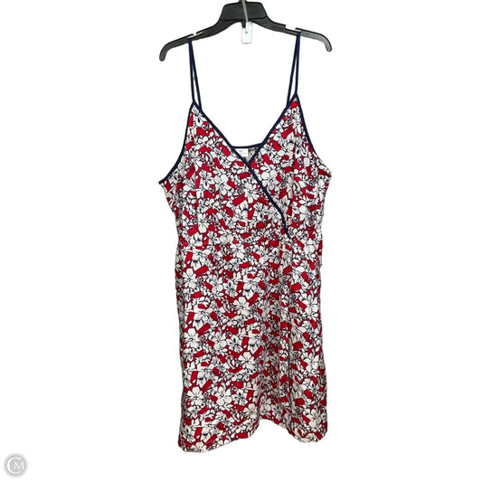 Dress Casual Short By Vineyard Vines In Floral Print, Size: 2x