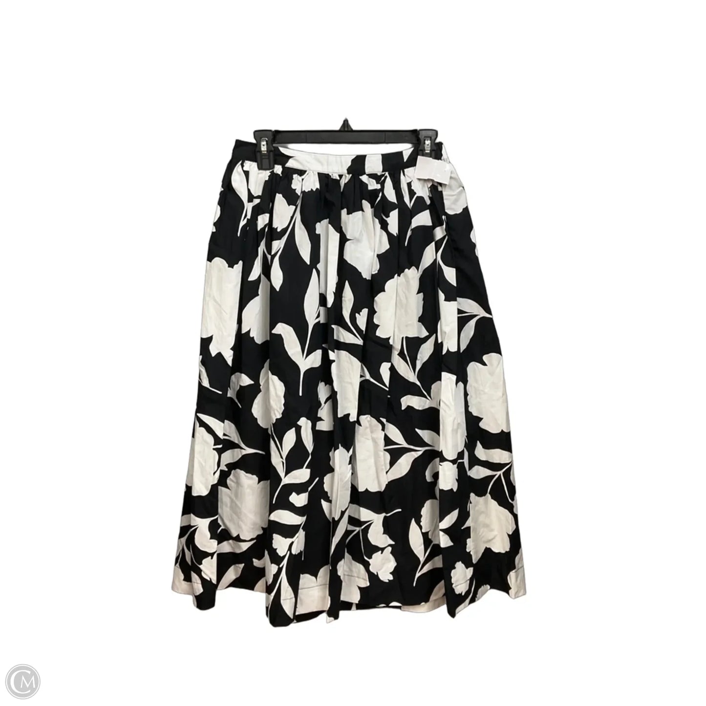 Skirt Designer By Kate Spade In Black & White, Size: 4