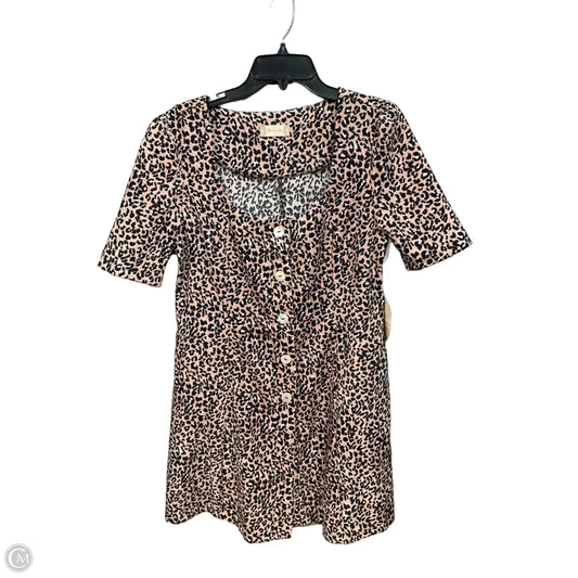 Dress Casual Short By Altard State In Animal Print, Size: L