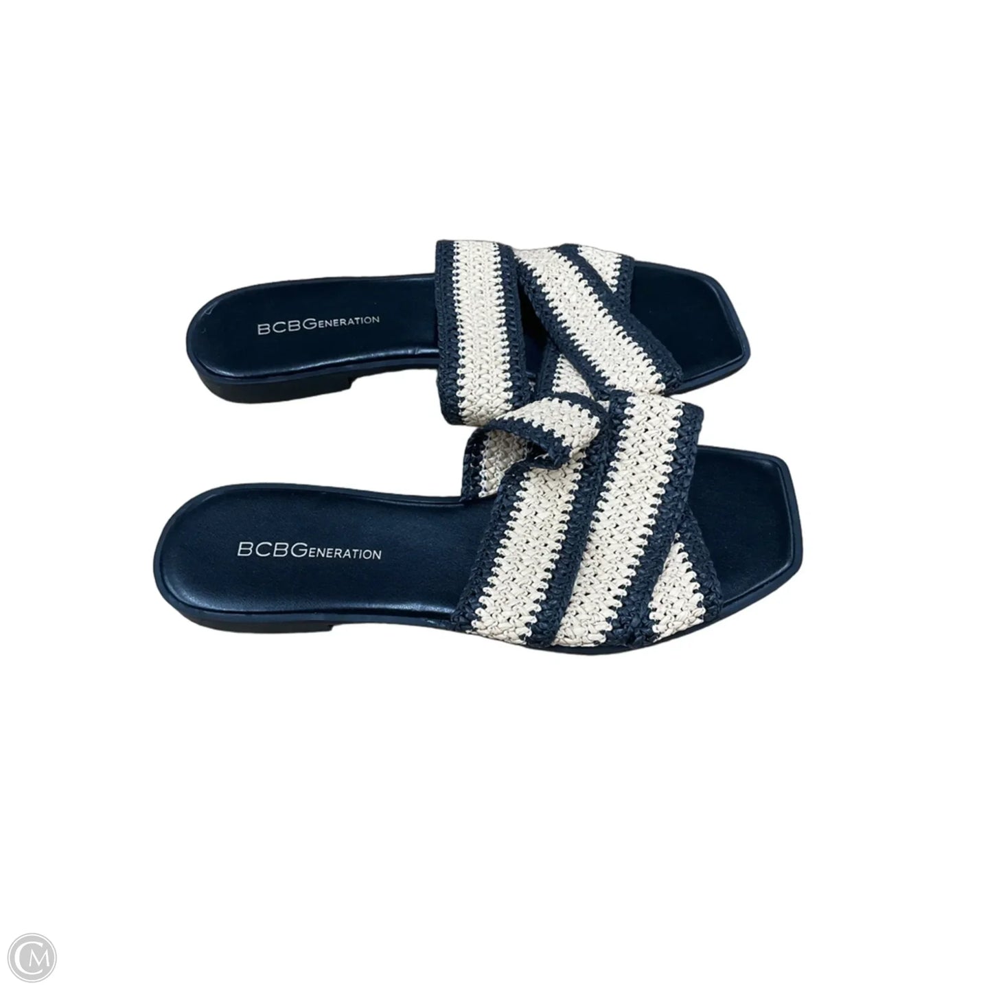 Sandals Flats By Bcbgeneration In Black, Size: 9.5