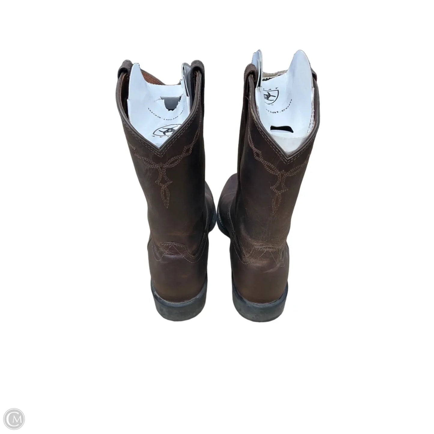 Boots Western By Ariat In Brown, Size: 9.5