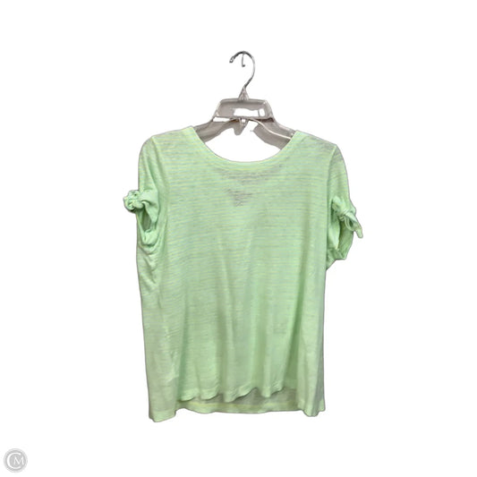 Top Short Sleeve By Tommy Bahama In Striped Pattern, Size: L