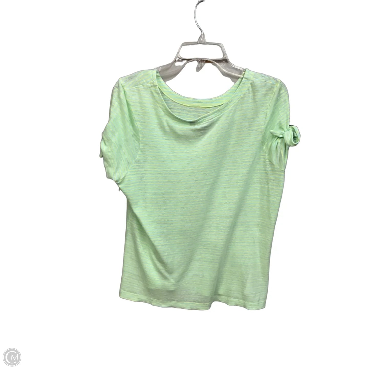 Top Short Sleeve By Tommy Bahama In Striped Pattern, Size: L