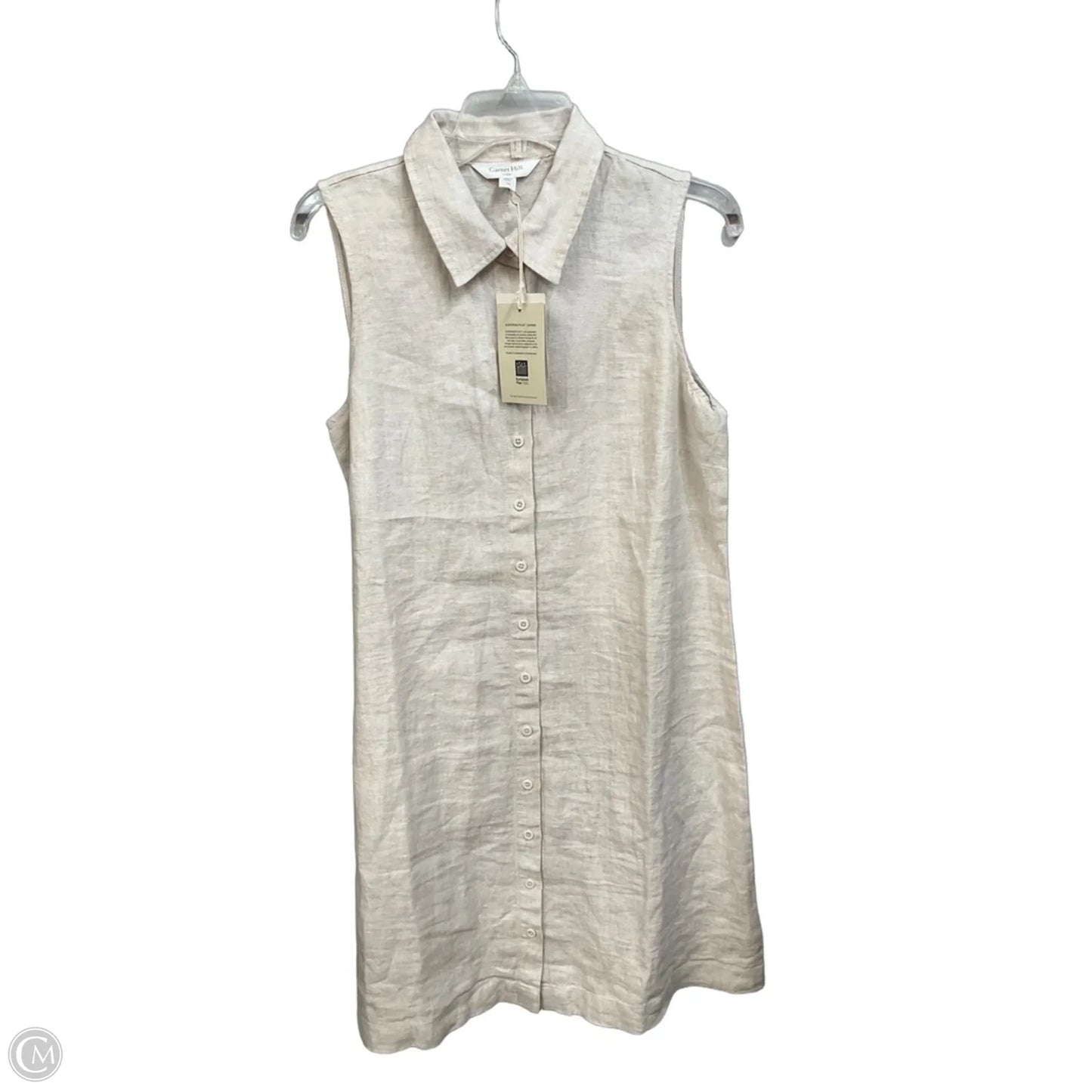 Dress Casual Short By Garnet Hill In Tan, Size: M
