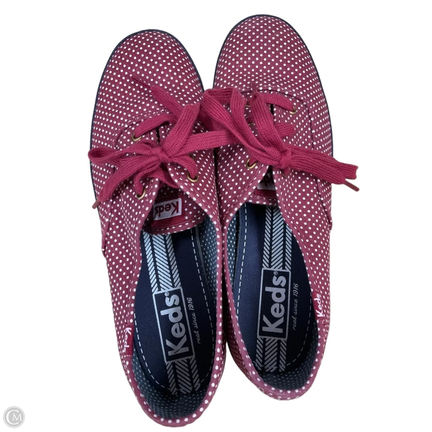 Shoes Flats By Keds In Polkadot Pattern, Size: 8
