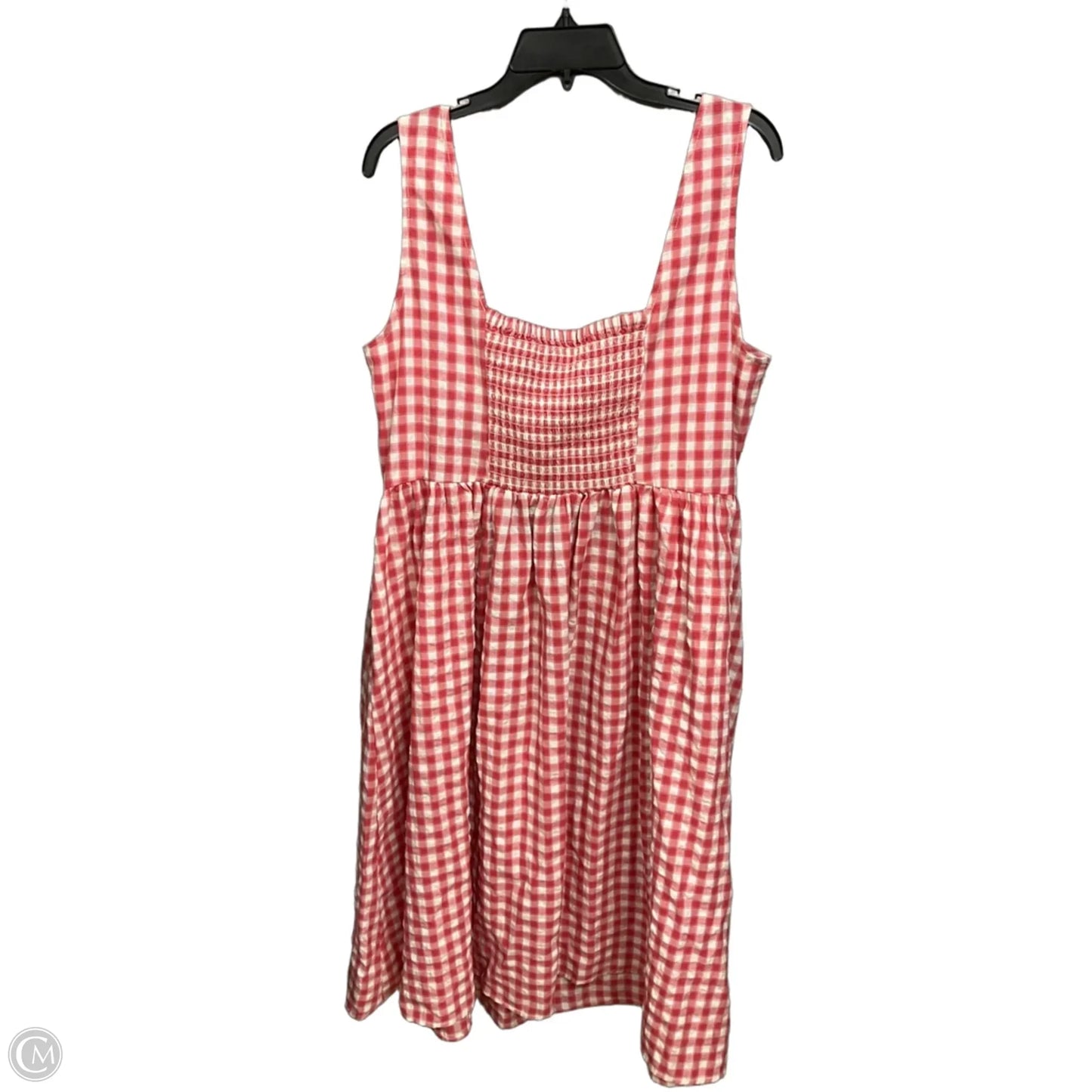 Dress Casual Midi By Ava & Viv In Plaid Pattern, Size: Xxl