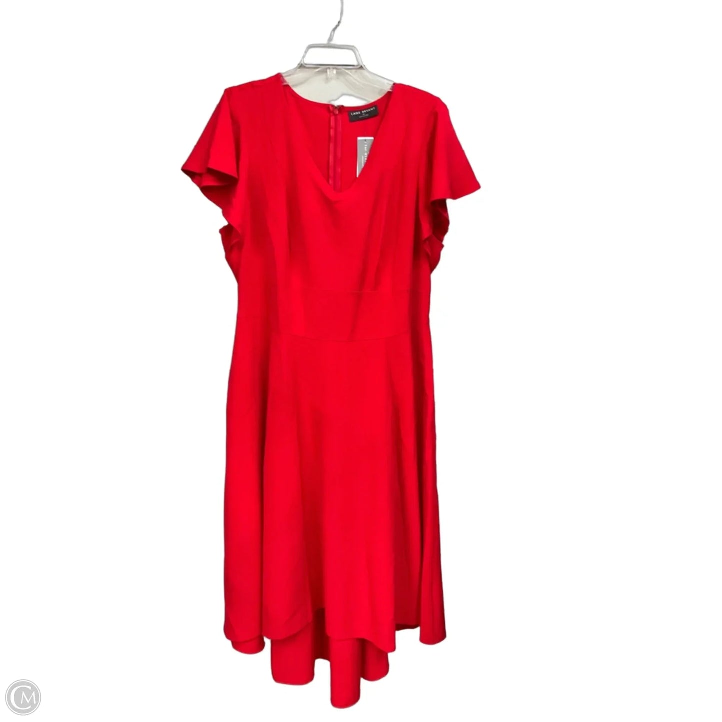 Dress Casual Maxi By Lane Bryant In Red, Size: 18