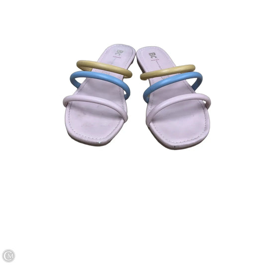 Sandals Flats By Cmc In Tan, Size: 9