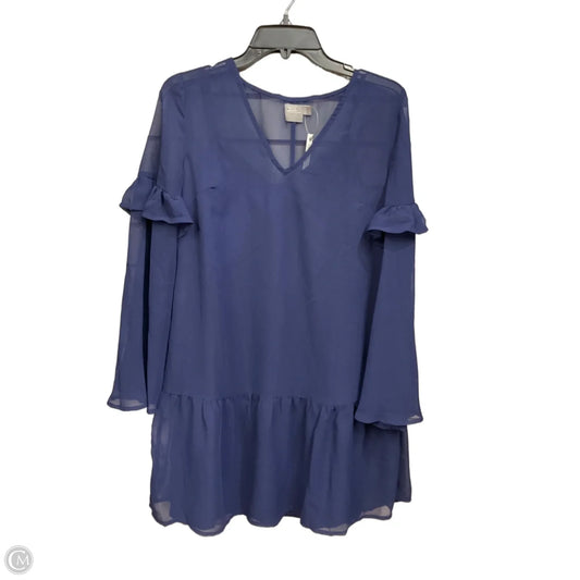 Dress Casual Short By Asos In Blue, Size: Xs