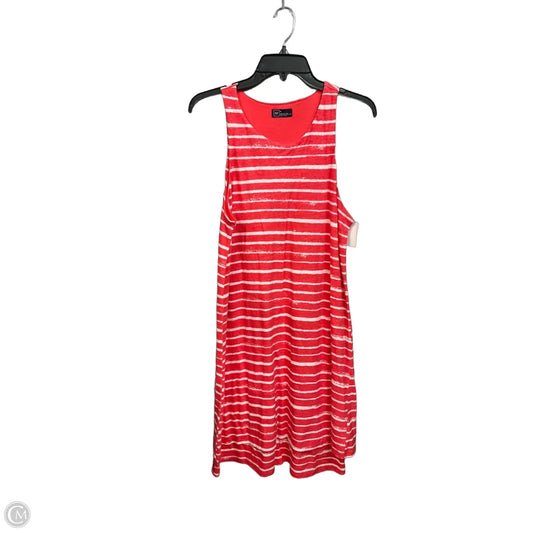Dress Casual Midi By Gap In Striped Pattern, Size: M