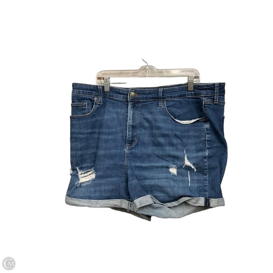 Shorts By Universal Thread In Blue Denim, Size: 20