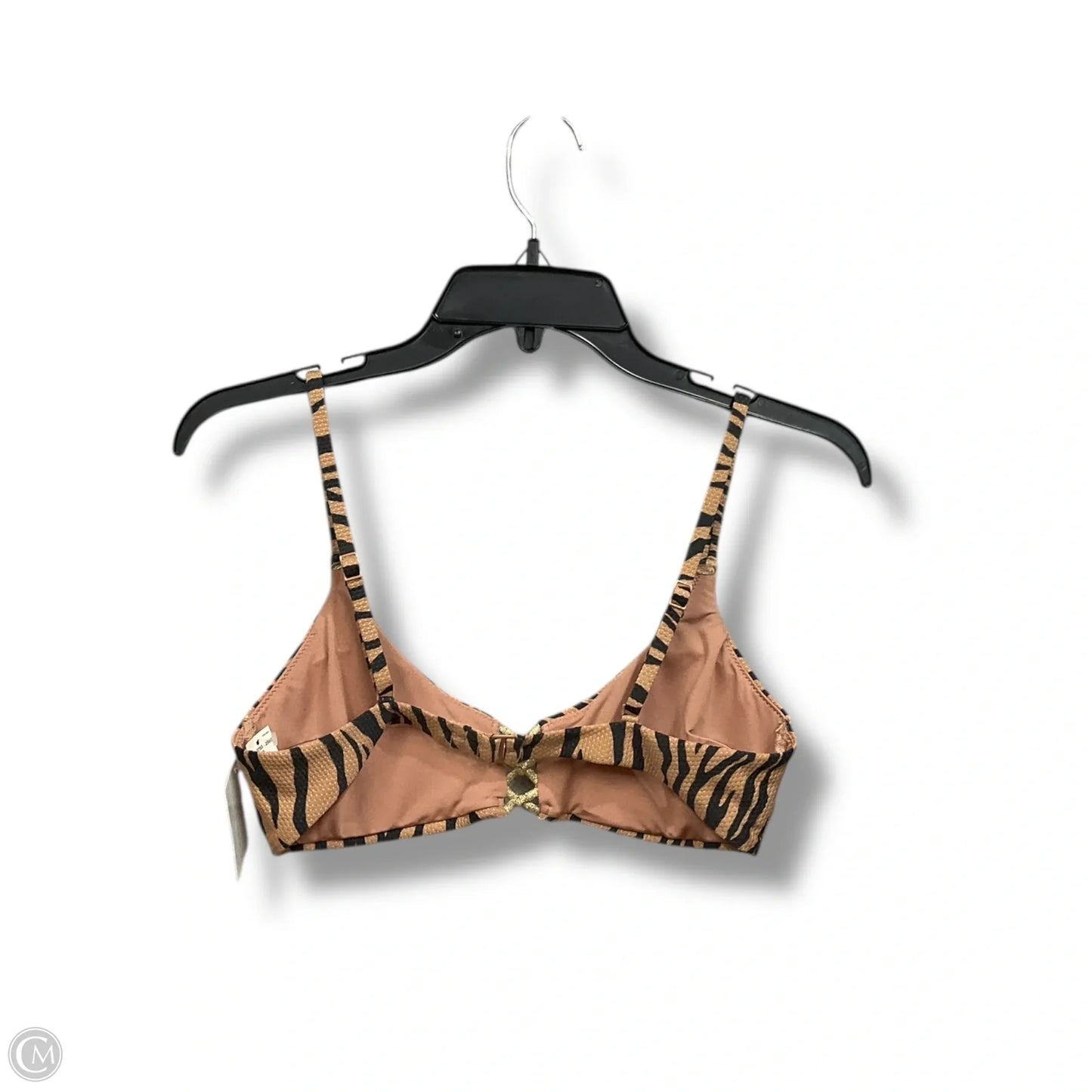 Swimsuit Top By Aerie In Animal Print, Size: M
