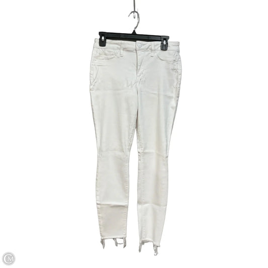Jeans Skinny By Joes Jeans In White Denim, Size: 6