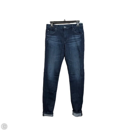 Jeans Skinny By Adriano Goldschmied In Blue Denim, Size: 6