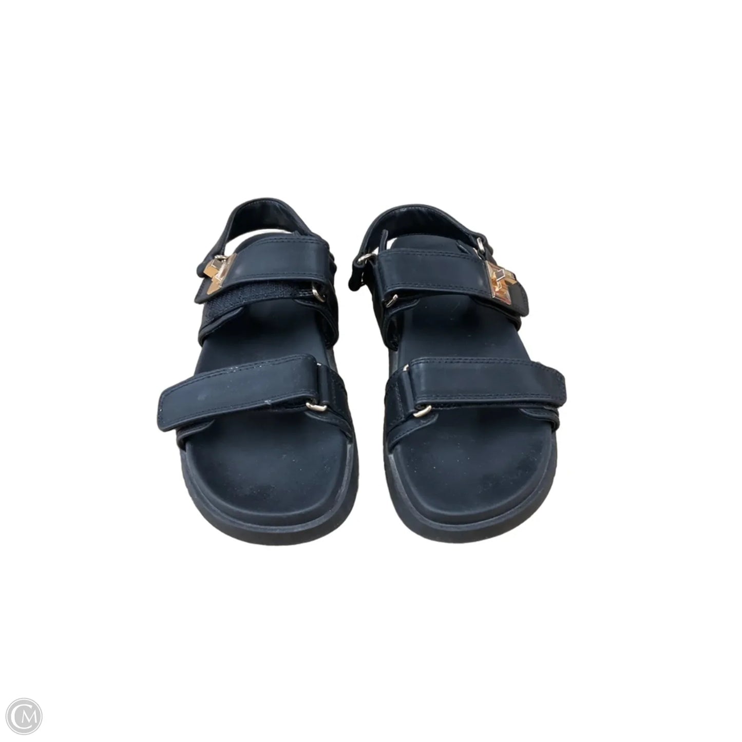 Sandals Flats By A New Day In Black, Size: 7