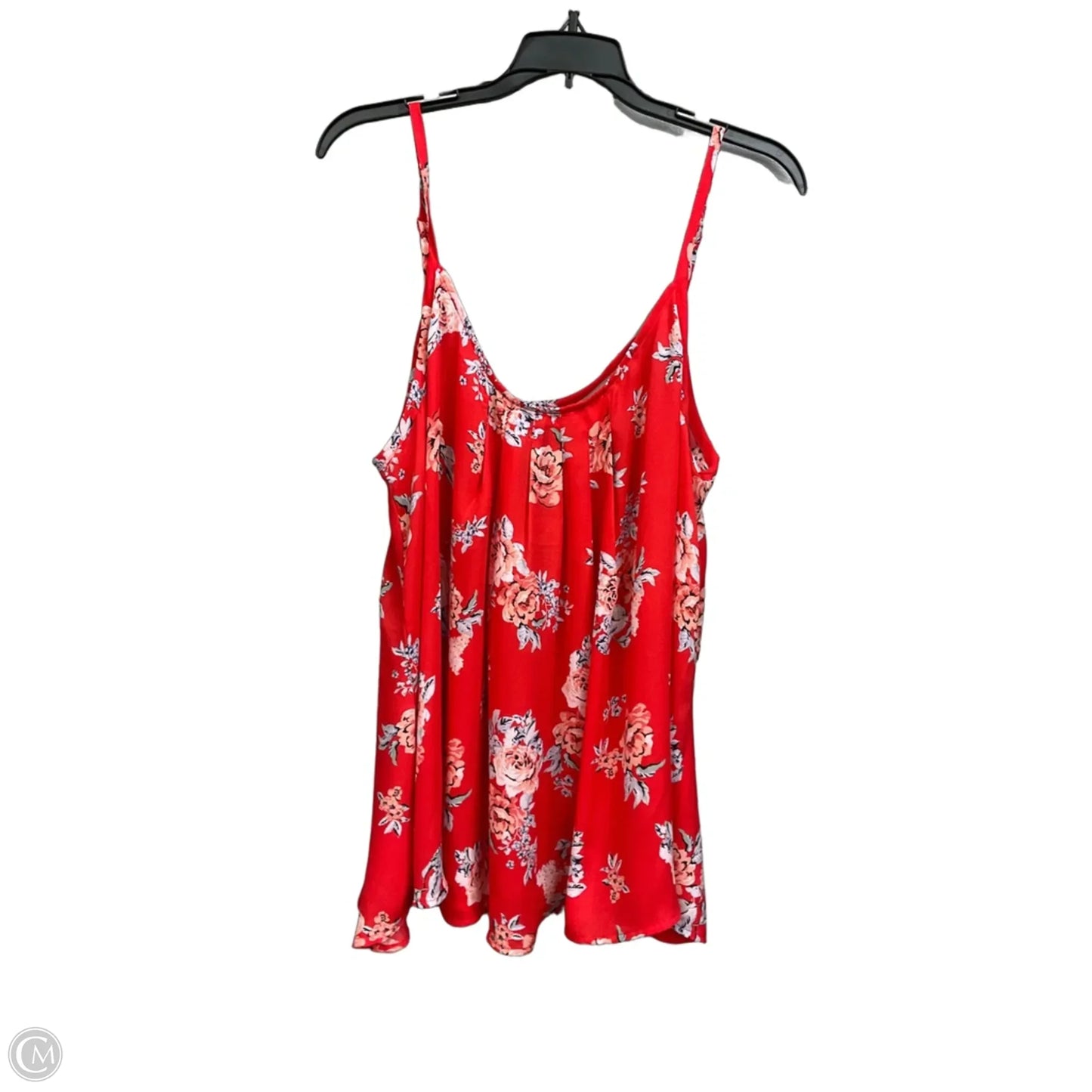 Top Sleeveless By Torrid In Floral Print, Size: 1x