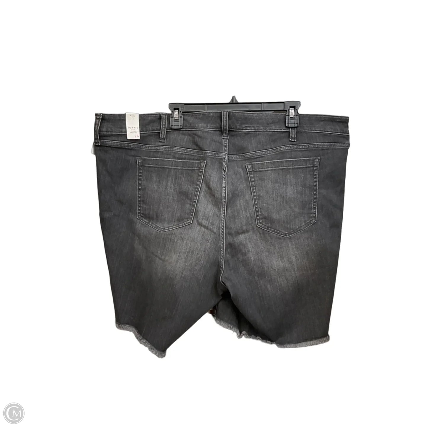 Shorts By Torrid In Black Denim, Size: 26