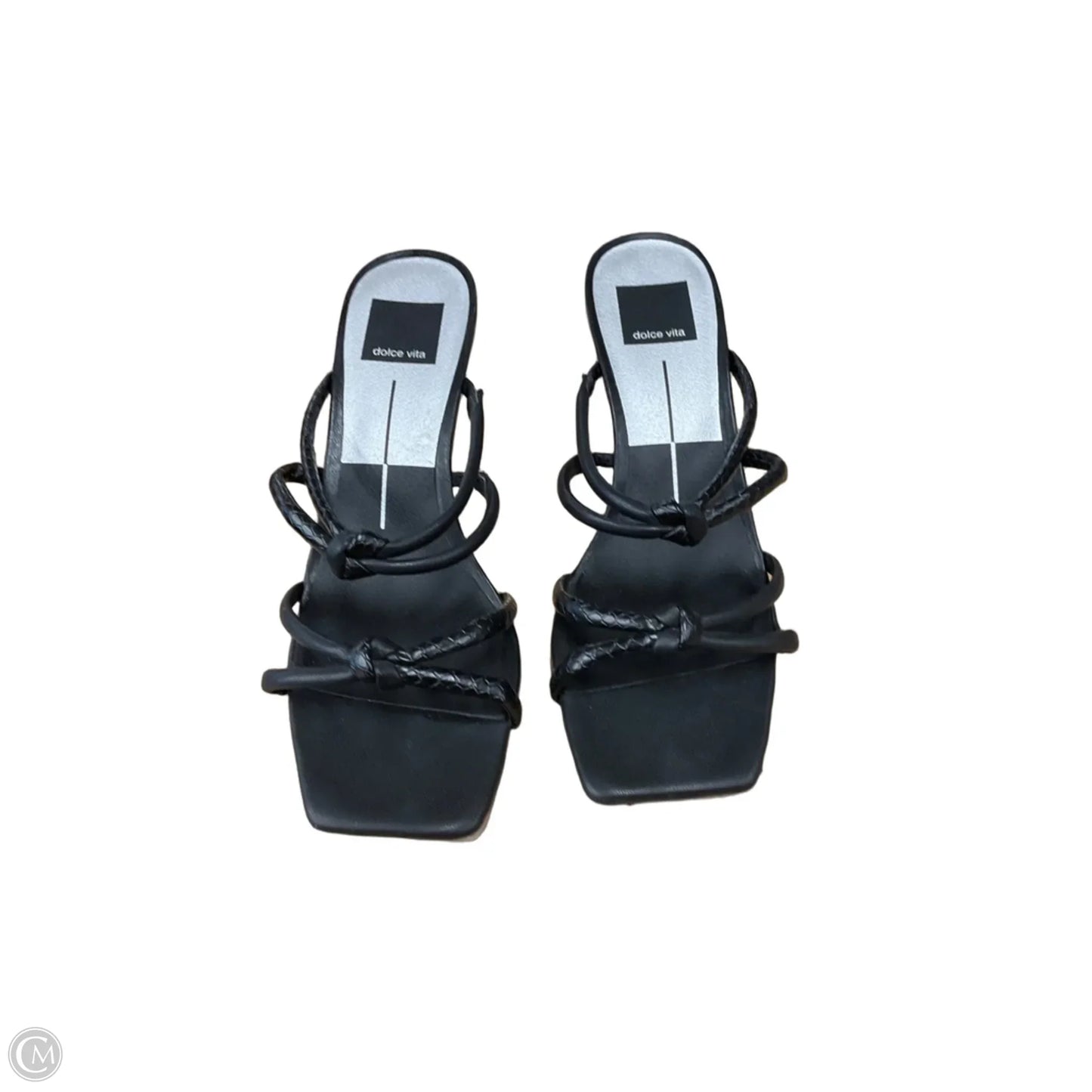 Sandals Heels Block By Dolce Vita In Black, Size: 7.5