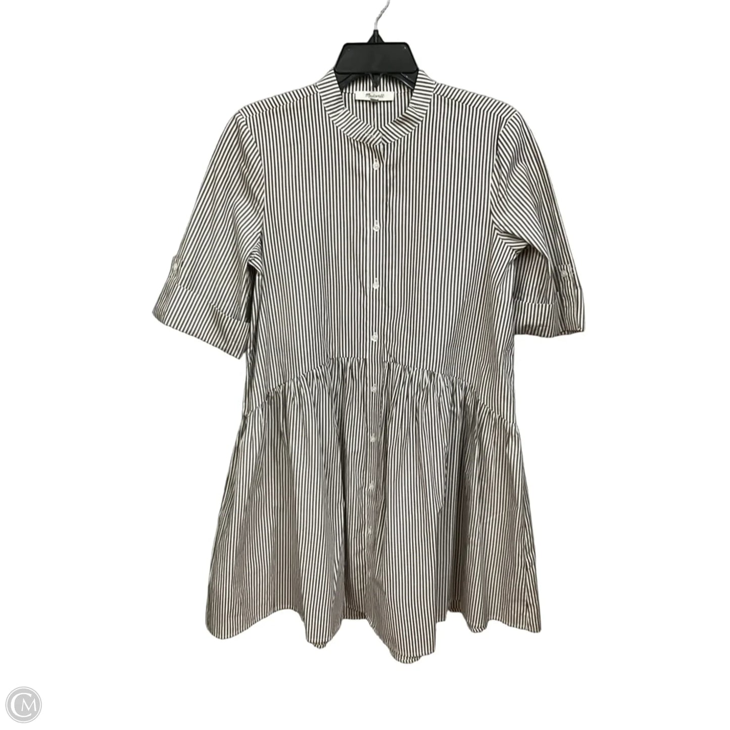 Dress Casual Short By Madewell In Striped Pattern, Size: S