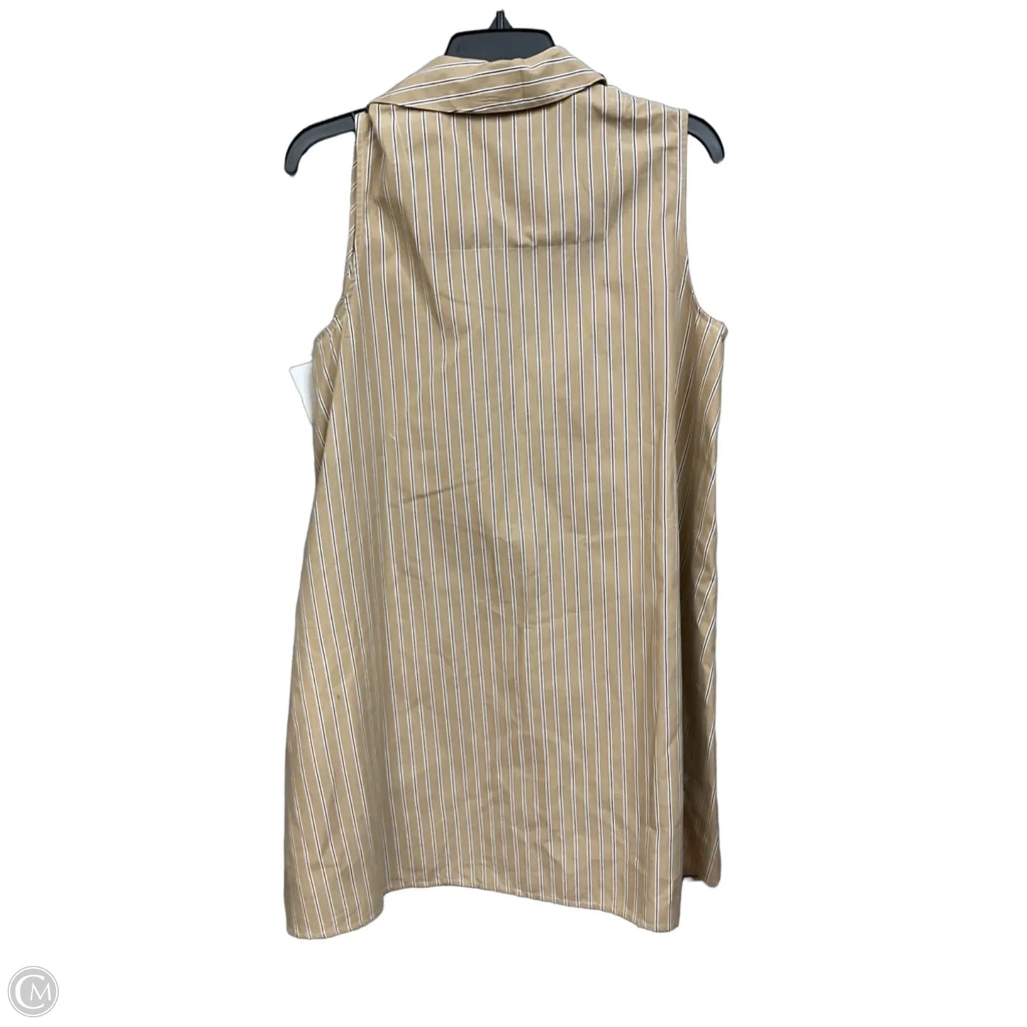 Dress Casual Short By Banana Republic In Striped Pattern, Size: S