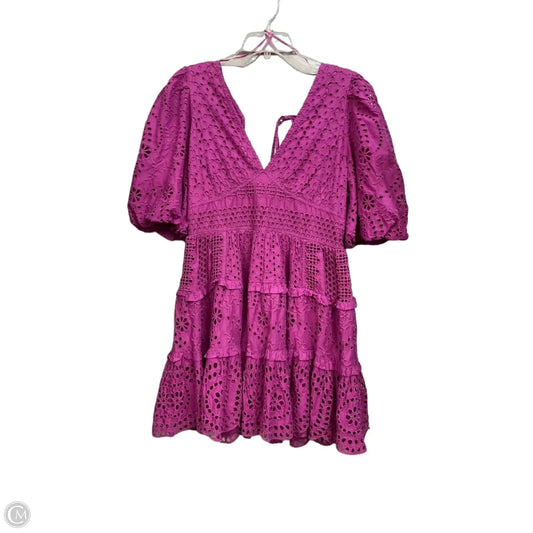 Dress Casual Short By Cynthia Rowley In Purple, Size: Xl