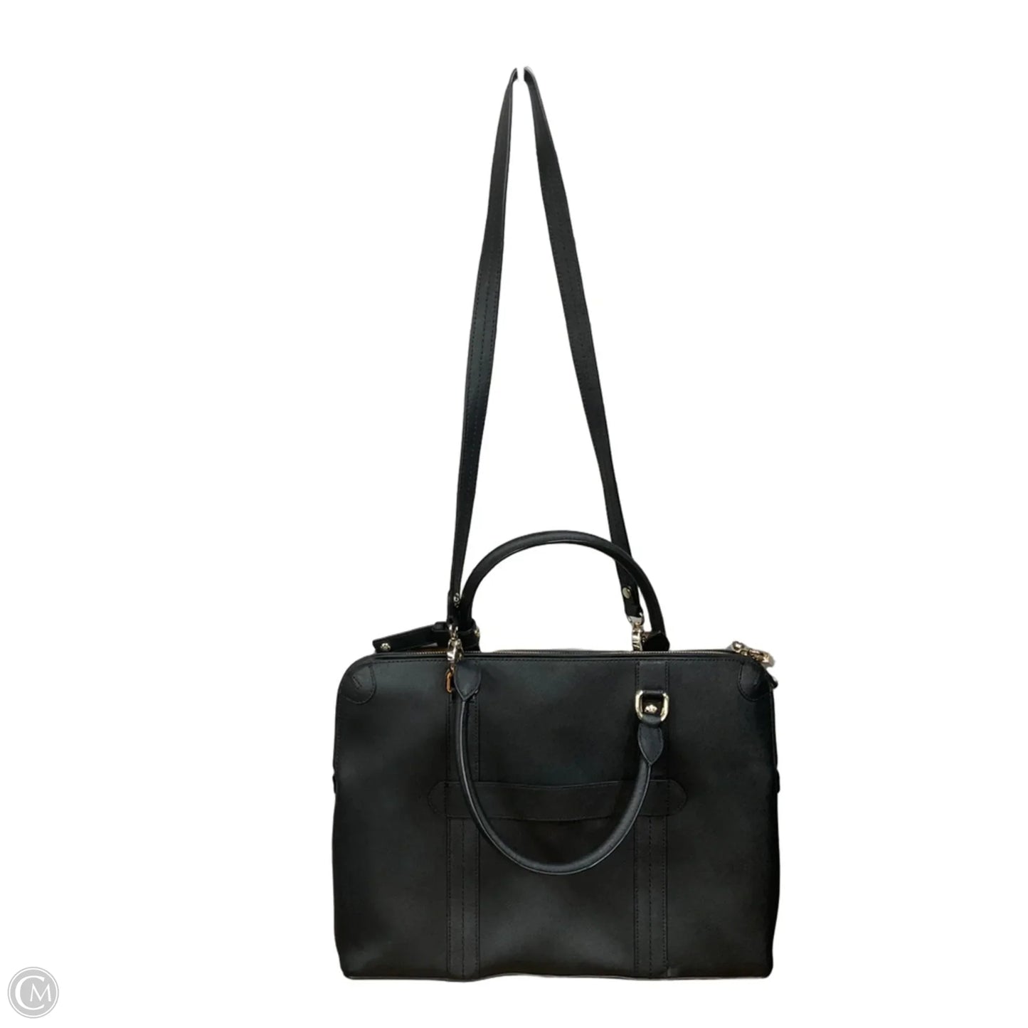 Laptop Bag Leather By Henri Bendel, Size: Medium