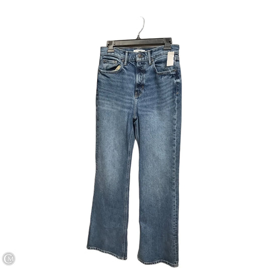 Jeans Boot Cut By Banana Republic In Blue Denim, Size: 8l