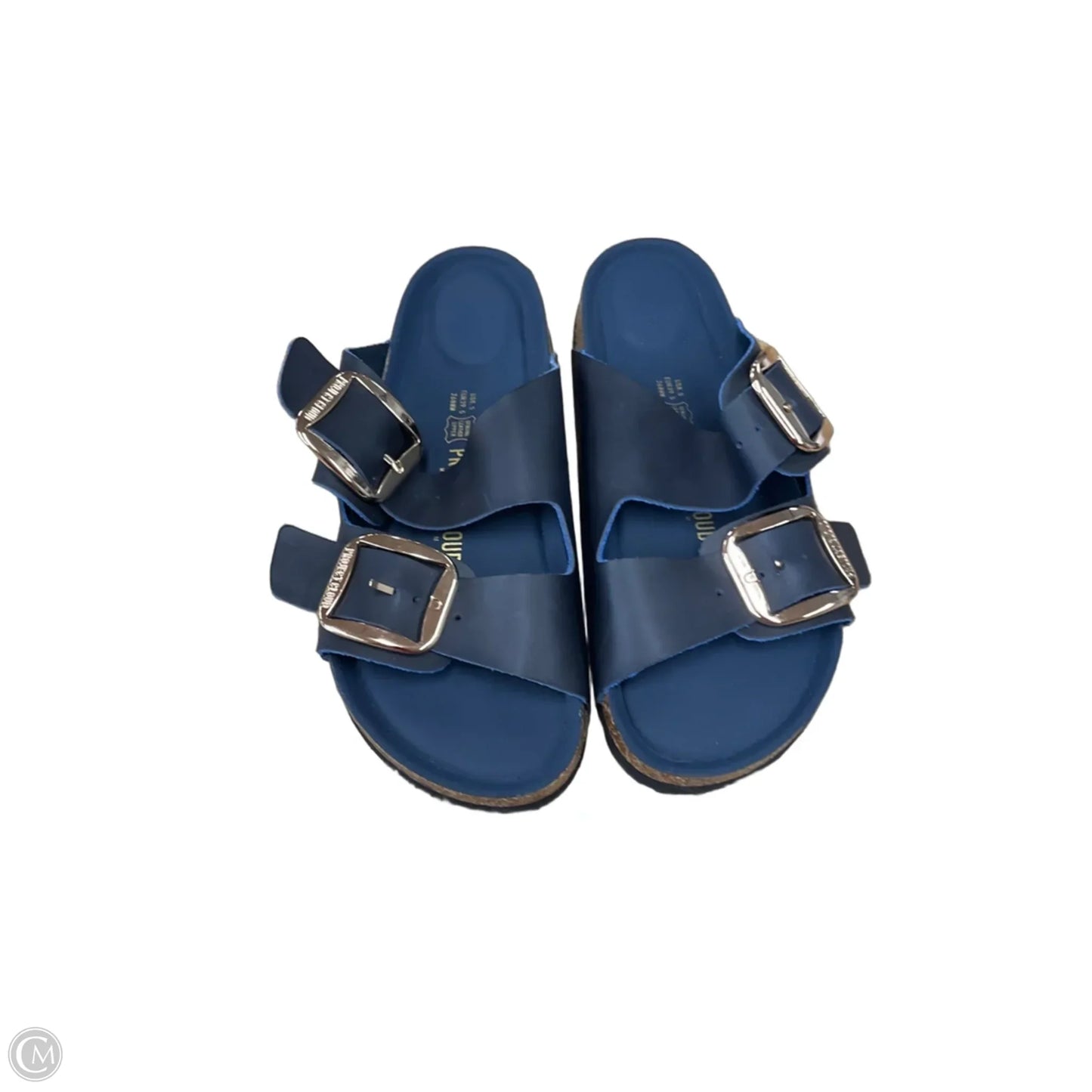Sandals Flats By Cmc In Blue, Size: 8.5
