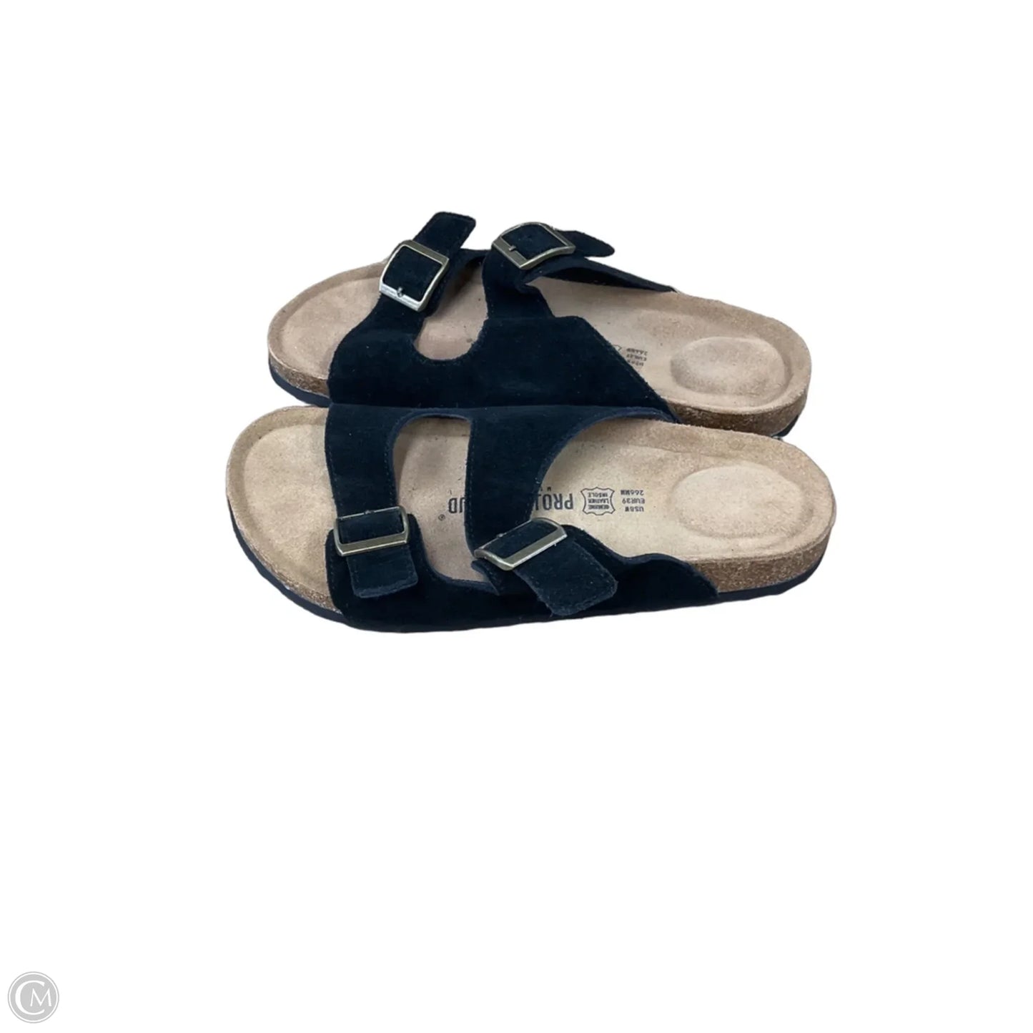 Sandals Flats By Cmc In Black, Size: 8