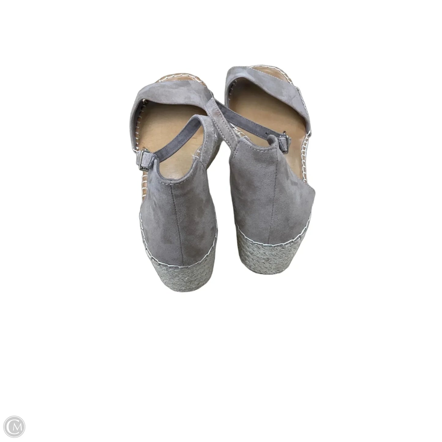 Sandals Heels Wedge By Kelly And Katie In Tan, Size: 9