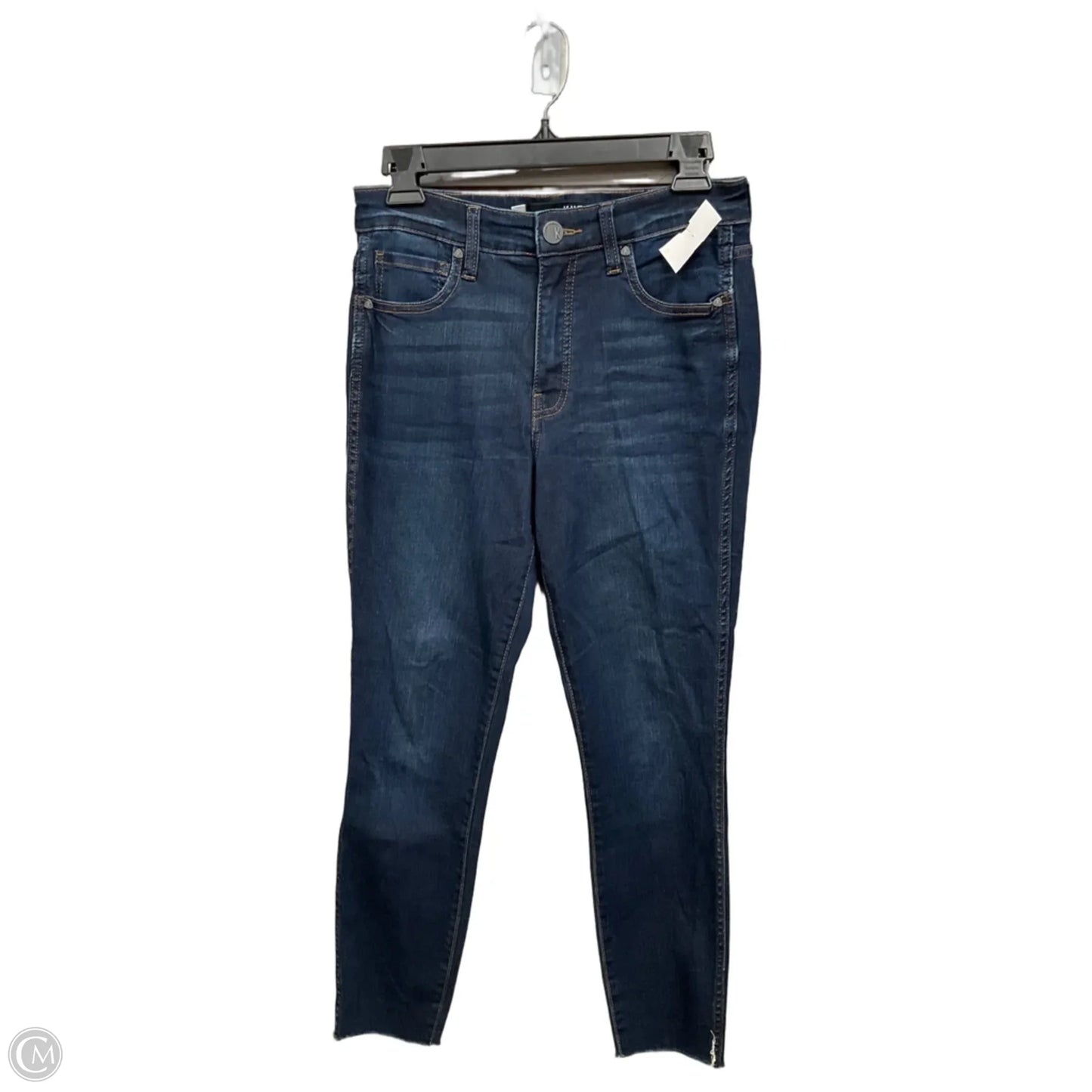 Jeans Skinny By Kut In Blue Denim, Size: 4
