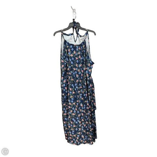 Dress Casual Midi By Bloomchic In Floral Print, Size: 1x