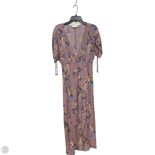 Dress Casual Maxi By Lovestitch In Floral Print, Size: M