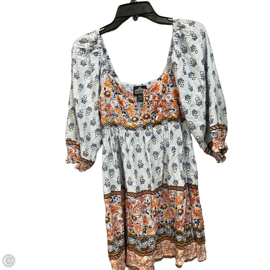 Dress Casual Short By Angie In Floral Print, Size: S