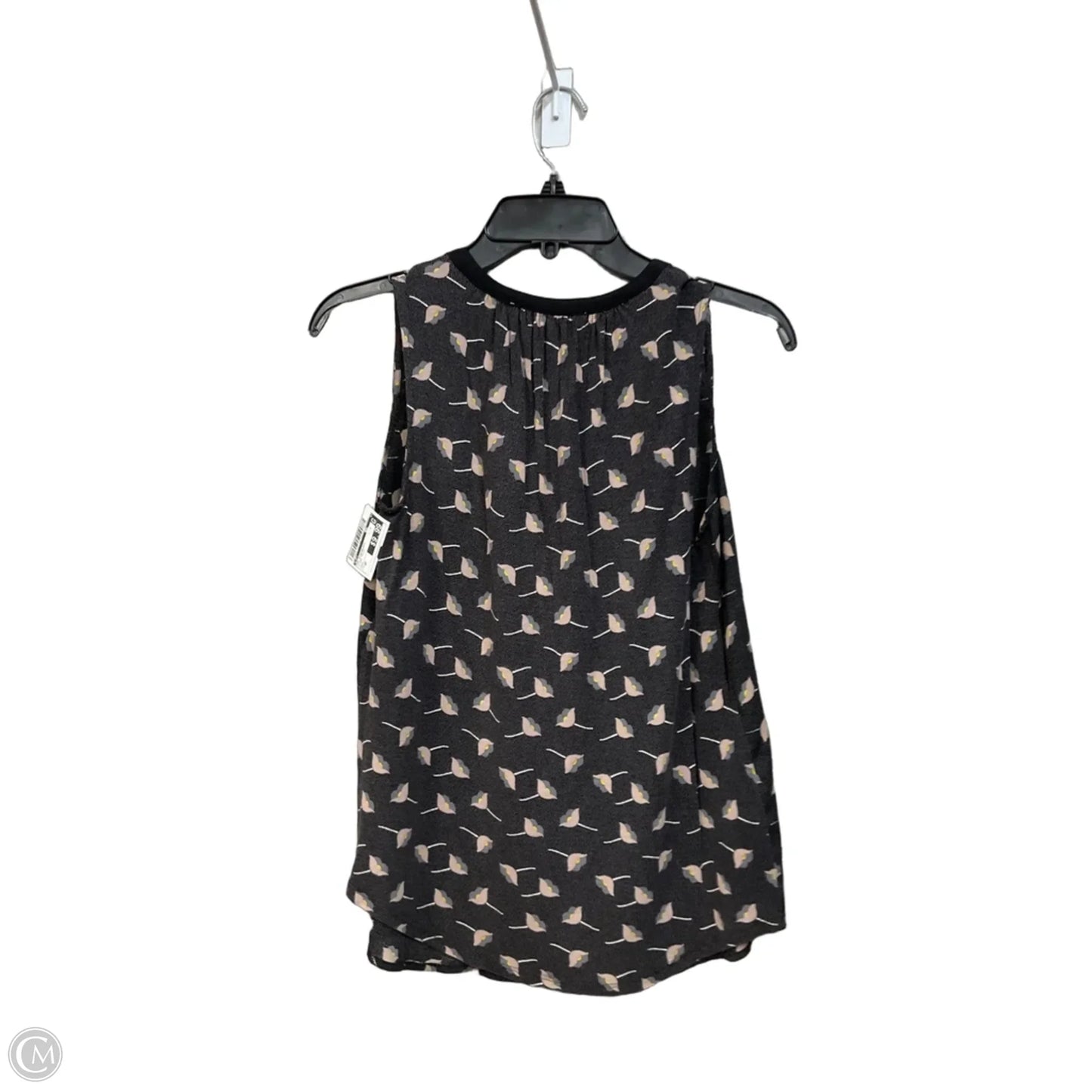 Top Sleeveless By Loft In Floral Print, Size: Sp