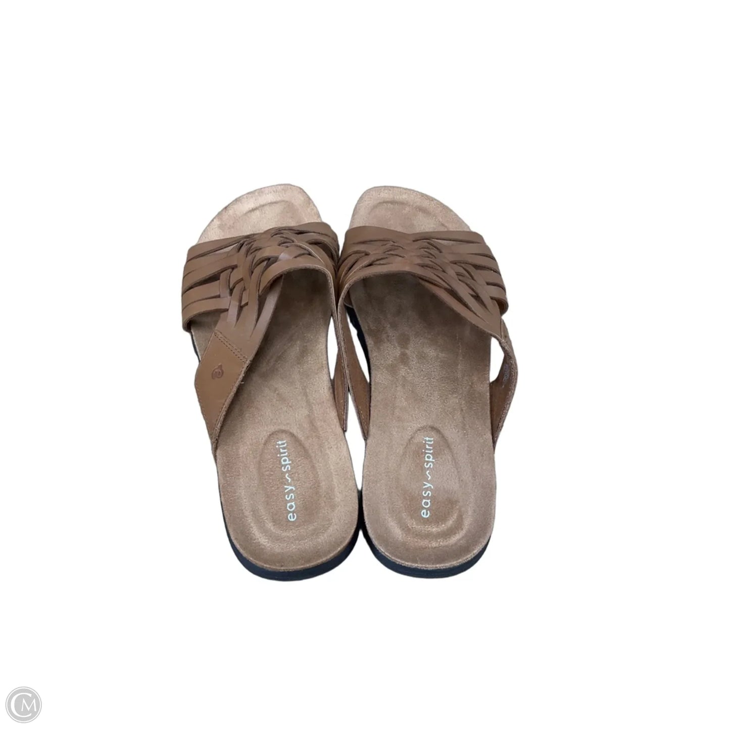 Sandals Flats By Easy Spirit In Tan, Size: 10