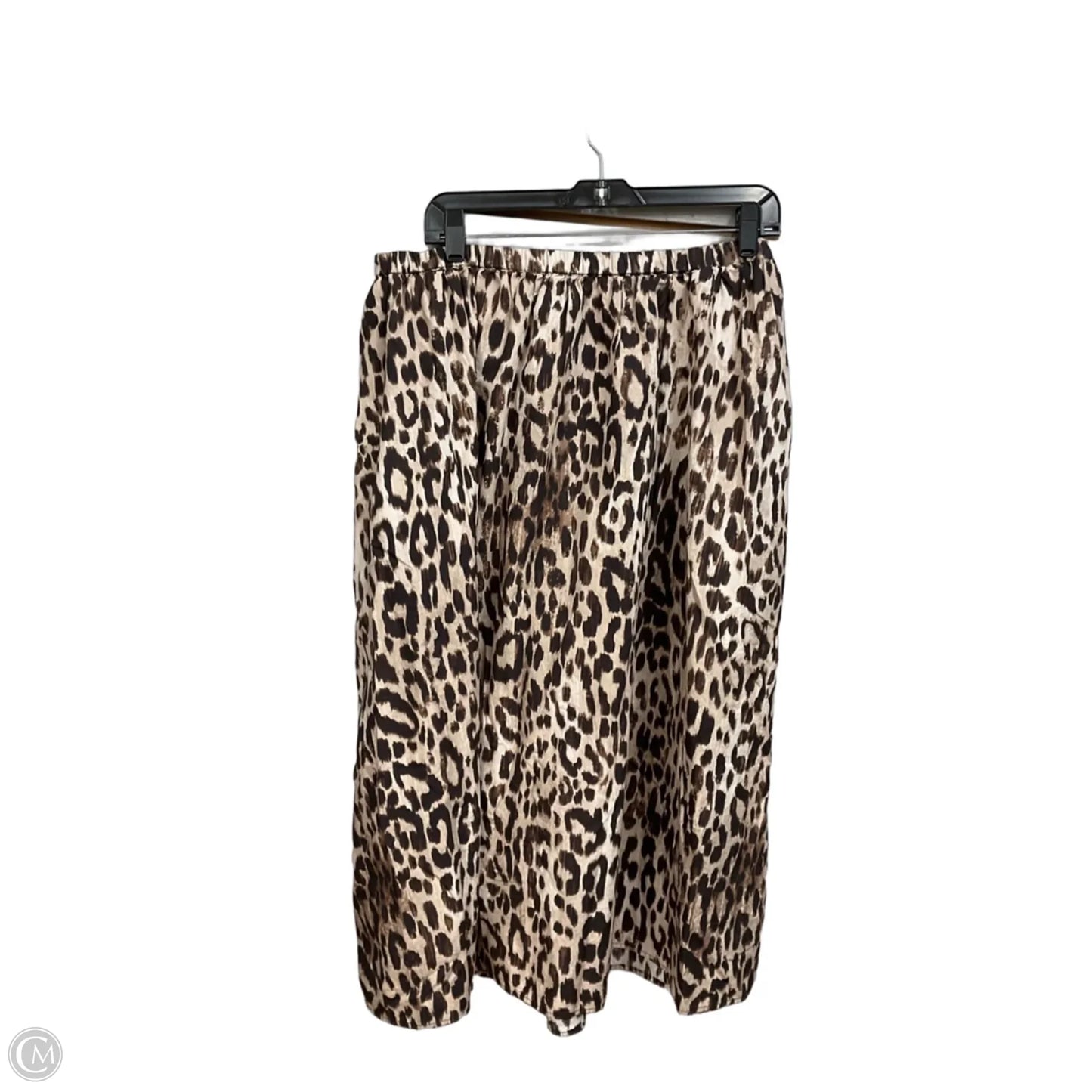 Skirt Maxi By Simply Vera In Animal Print, Size: 14