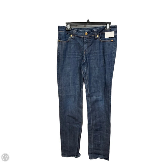 Jeans Designer By Tory Burch In Blue Denim, Size: 6