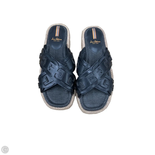 Sandals Flats By Sam Edelman In Black & Tan, Size: 8.5