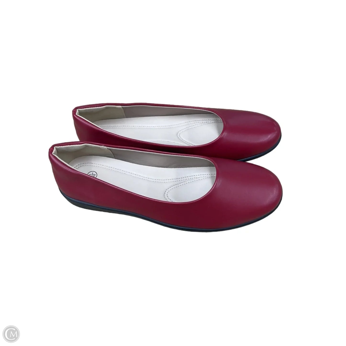Shoes Flats By Clothes Mentor In Red, Size: 11