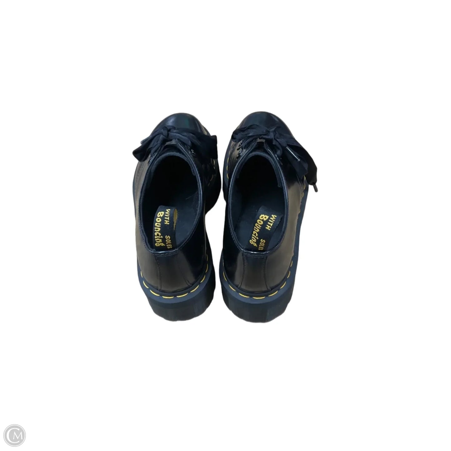 Shoes Flats By Dr Martens In Black, Size: 8