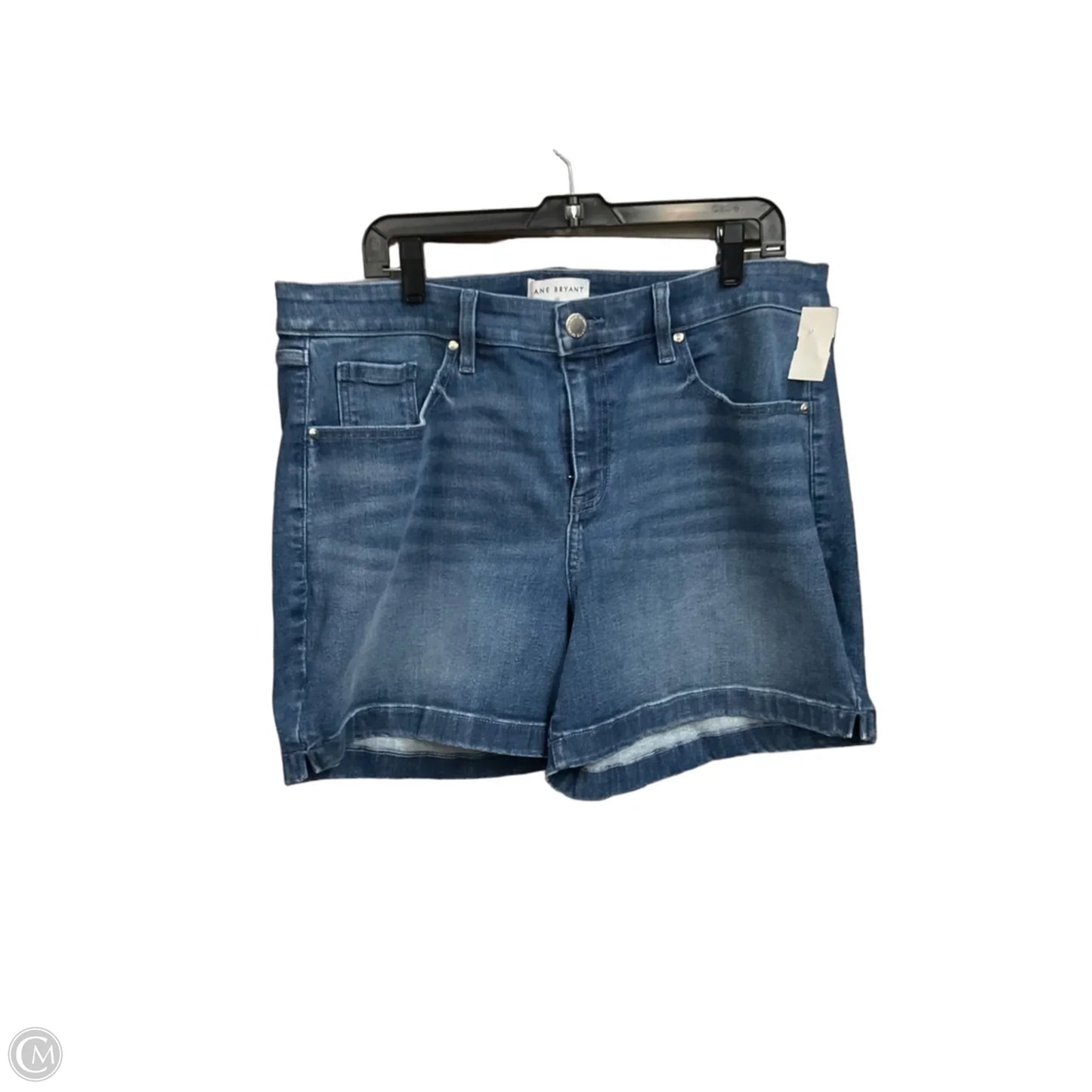 Shorts By Lane Bryant In Blue Denim, Size: 18
