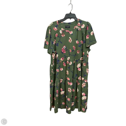 Dress Casual Midi By Lane Bryant In Floral Print, Size: 2x