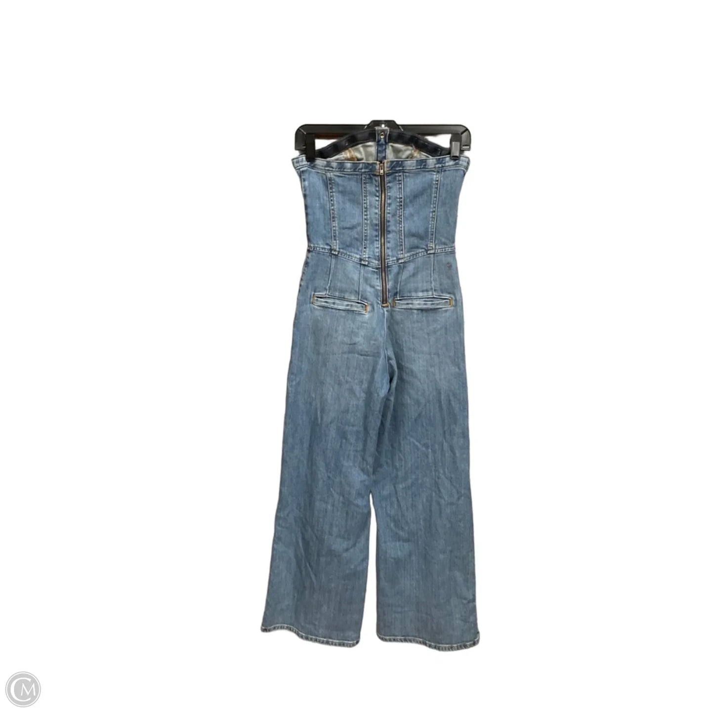 Jumpsuit By Pilcro In Blue Denim, Size: Xs