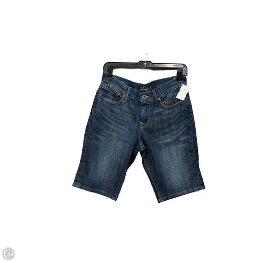 Shorts By Lucky Brand In Blue Denim, Size: 6