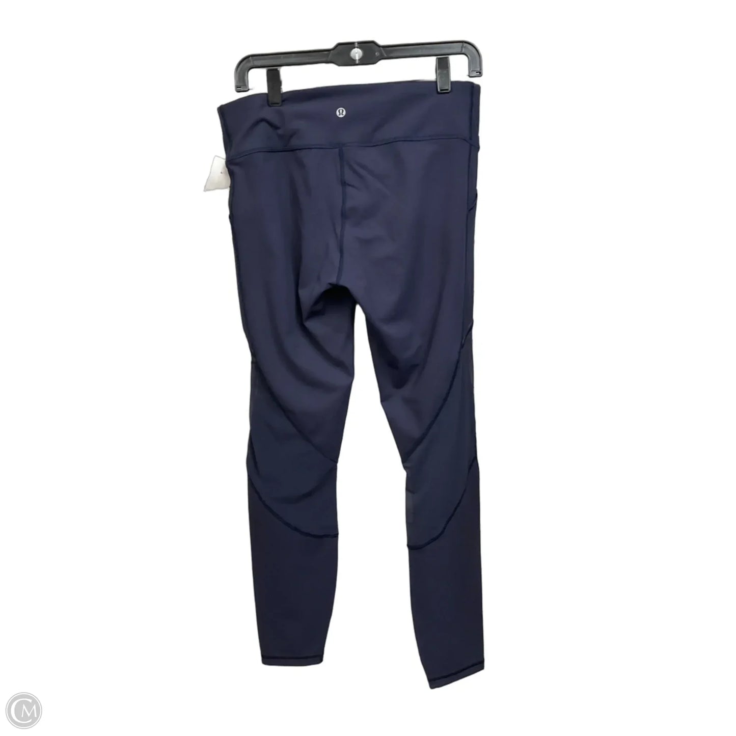 Athletic Leggings By Lululemon In Navy, Size: 12